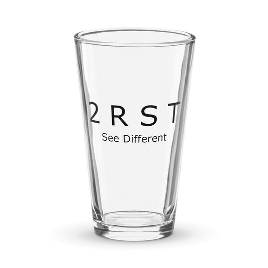 2RST Shaker pint glass