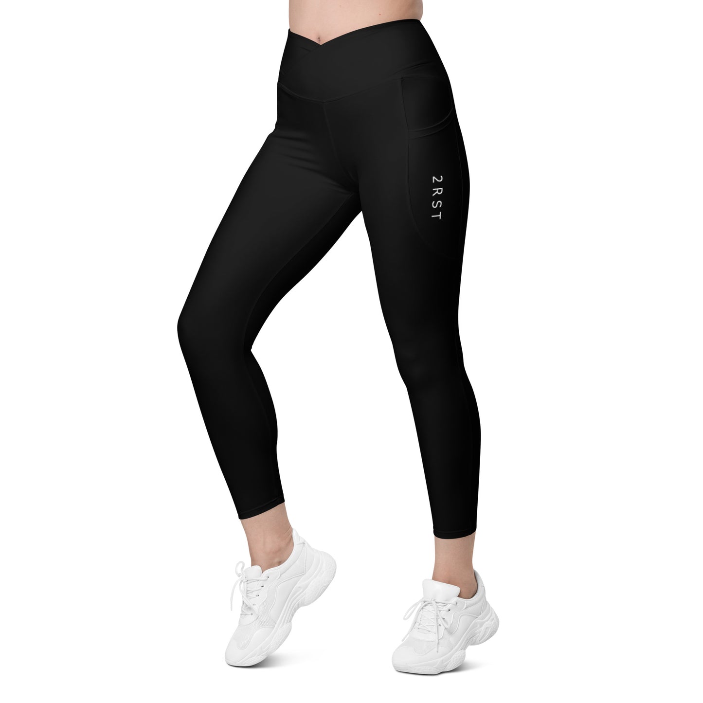 2RST Crossover leggings with pockets