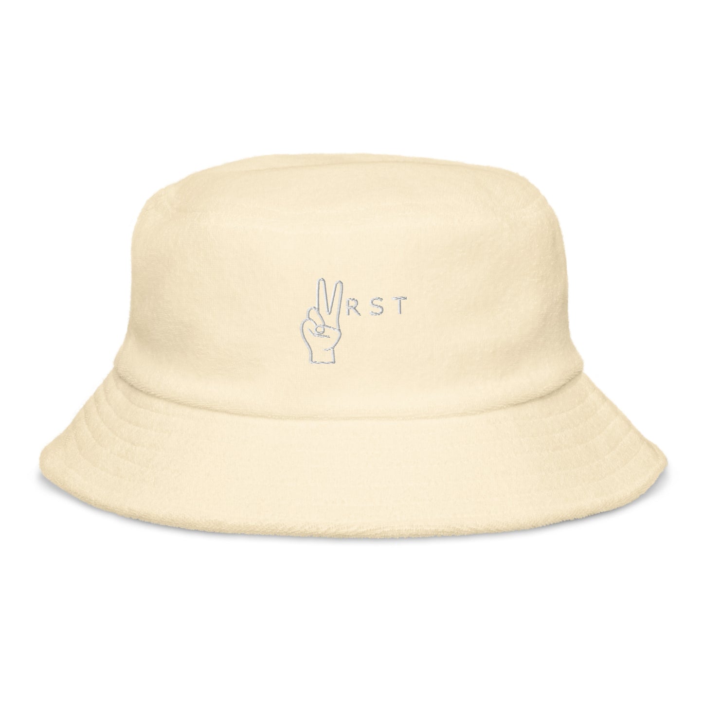 2RST Peace Terry cloth Bucket Hat