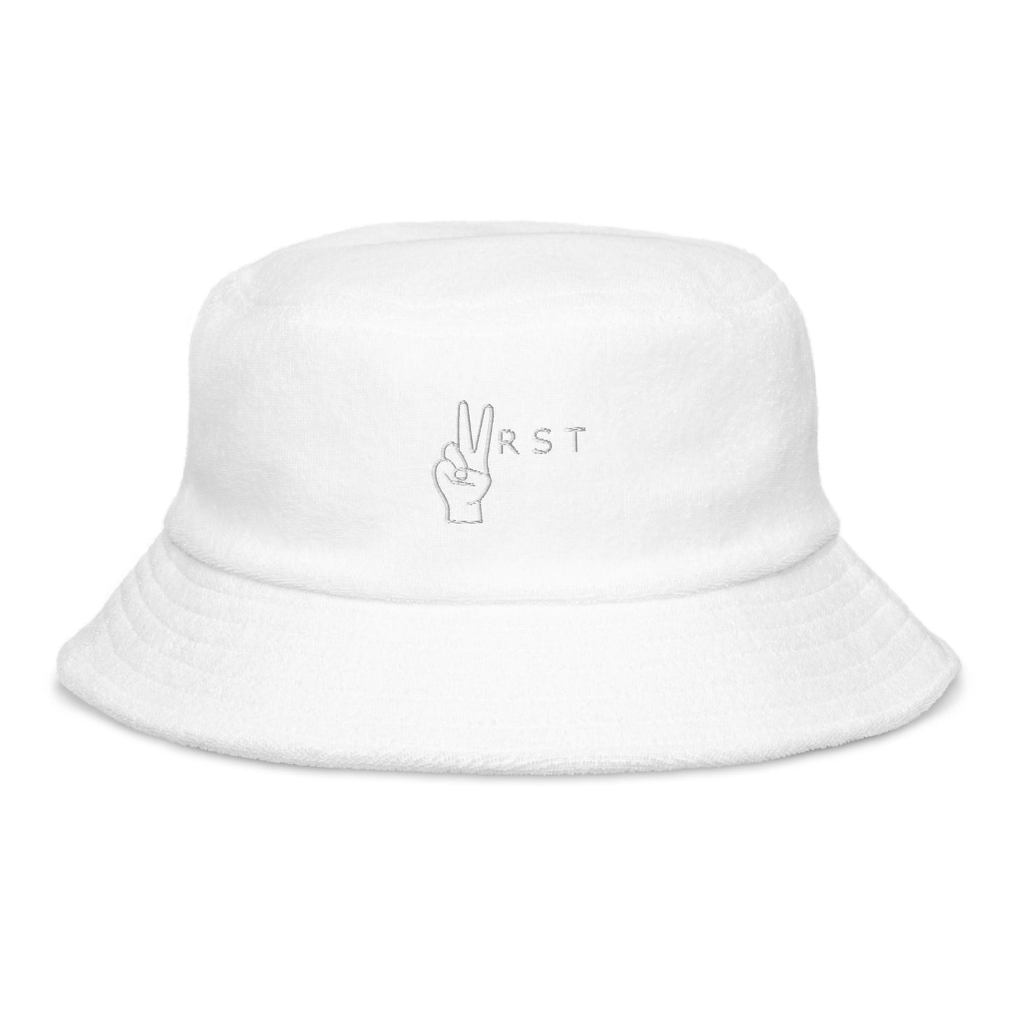 2RST Peace Terry cloth Bucket Hat