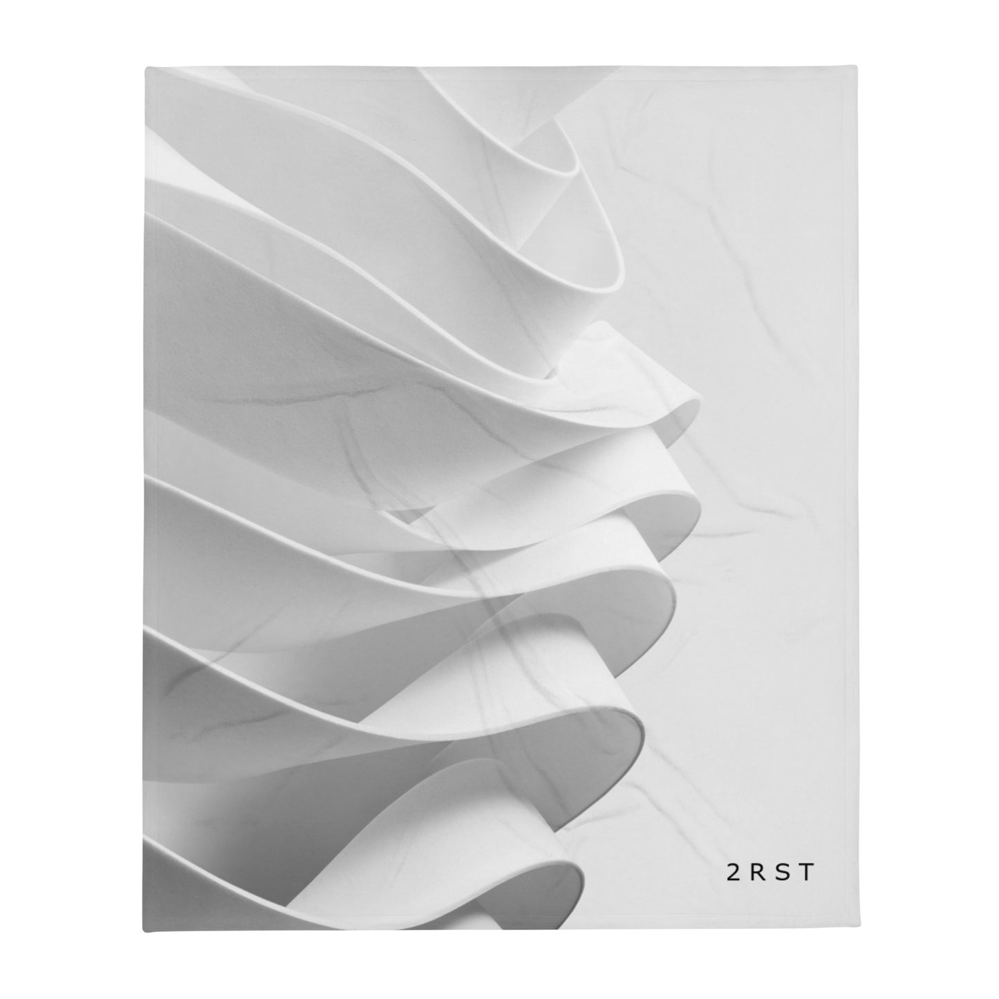 2RST Abstract Throw Blanket