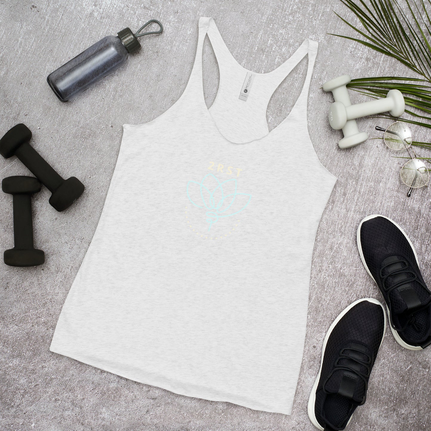 Flower Racerback Tank