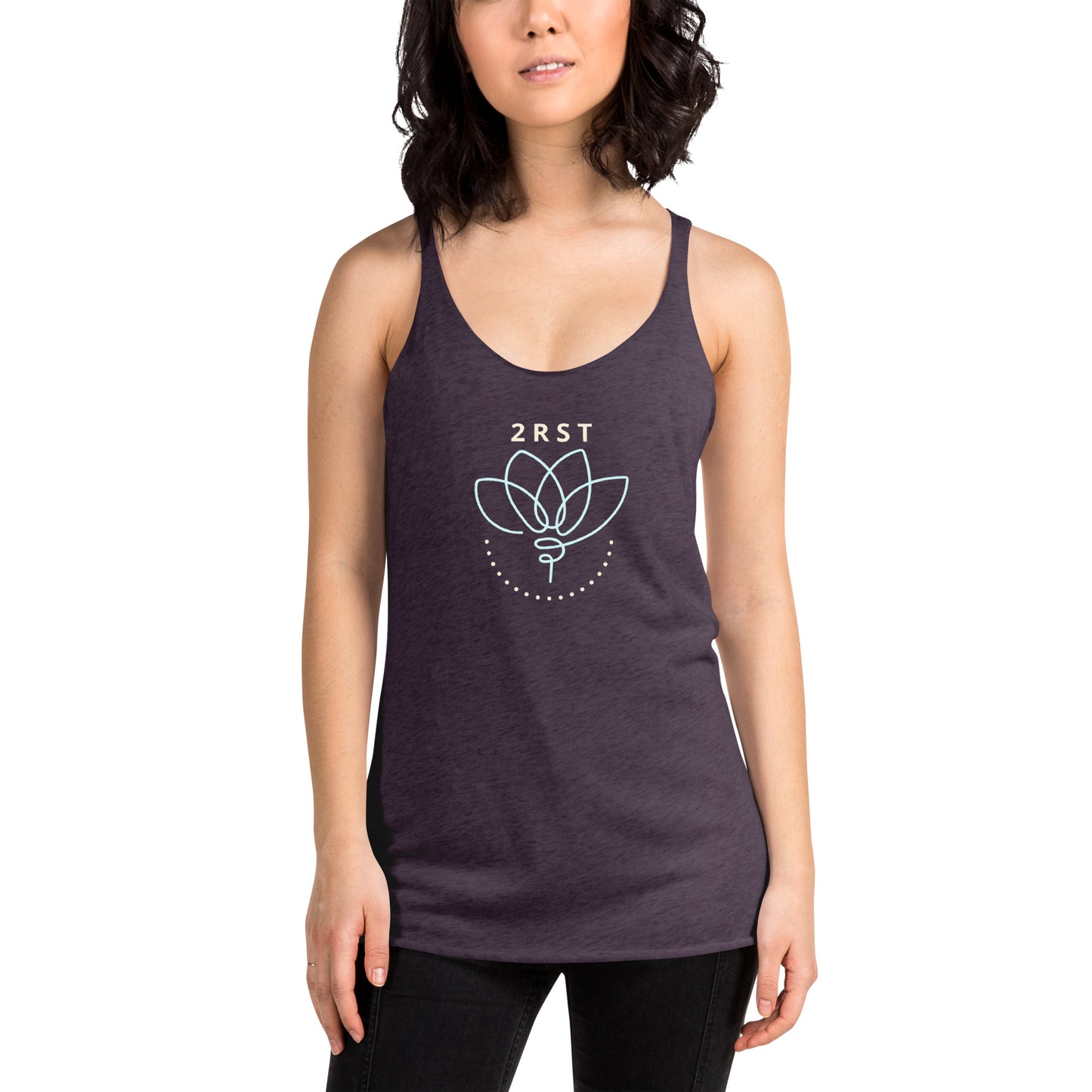 Flower Racerback Tank