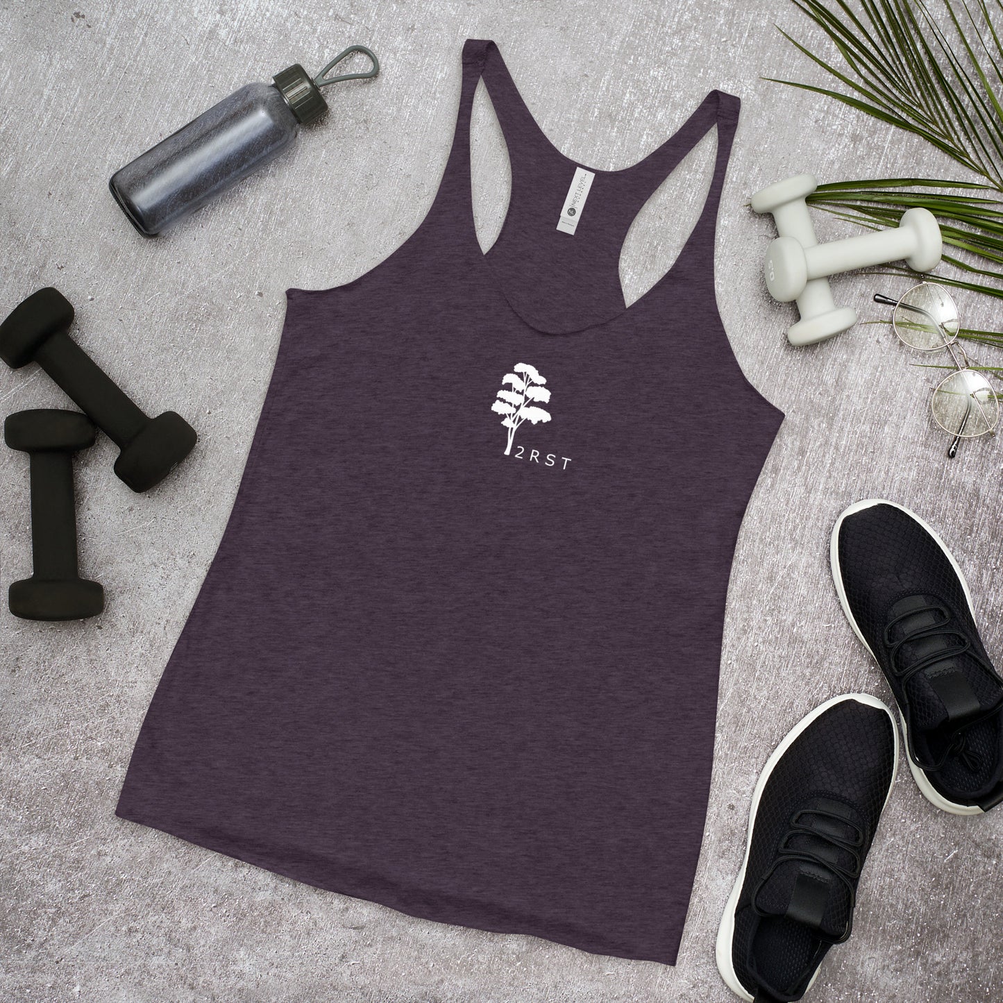 2RST Tree Racerback Tank