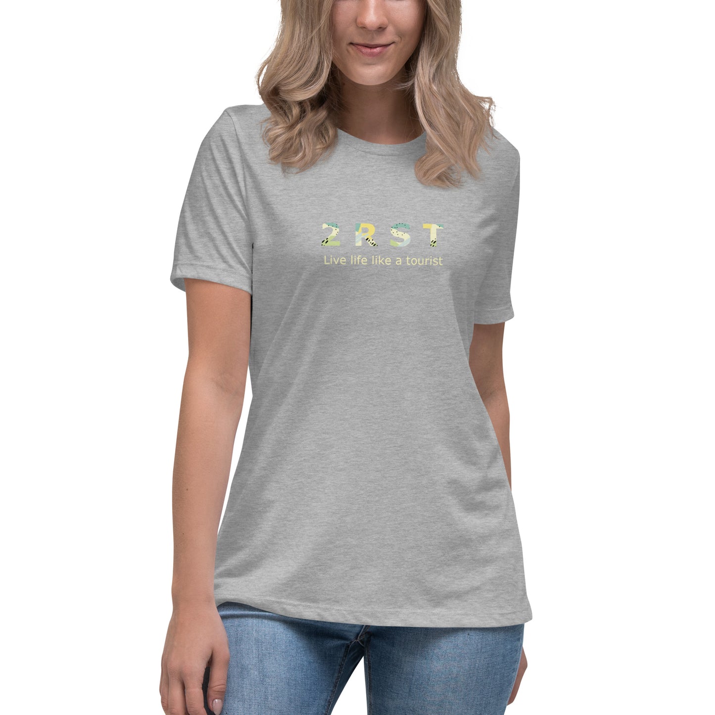 2RST Abstract Women's Relaxed Tee