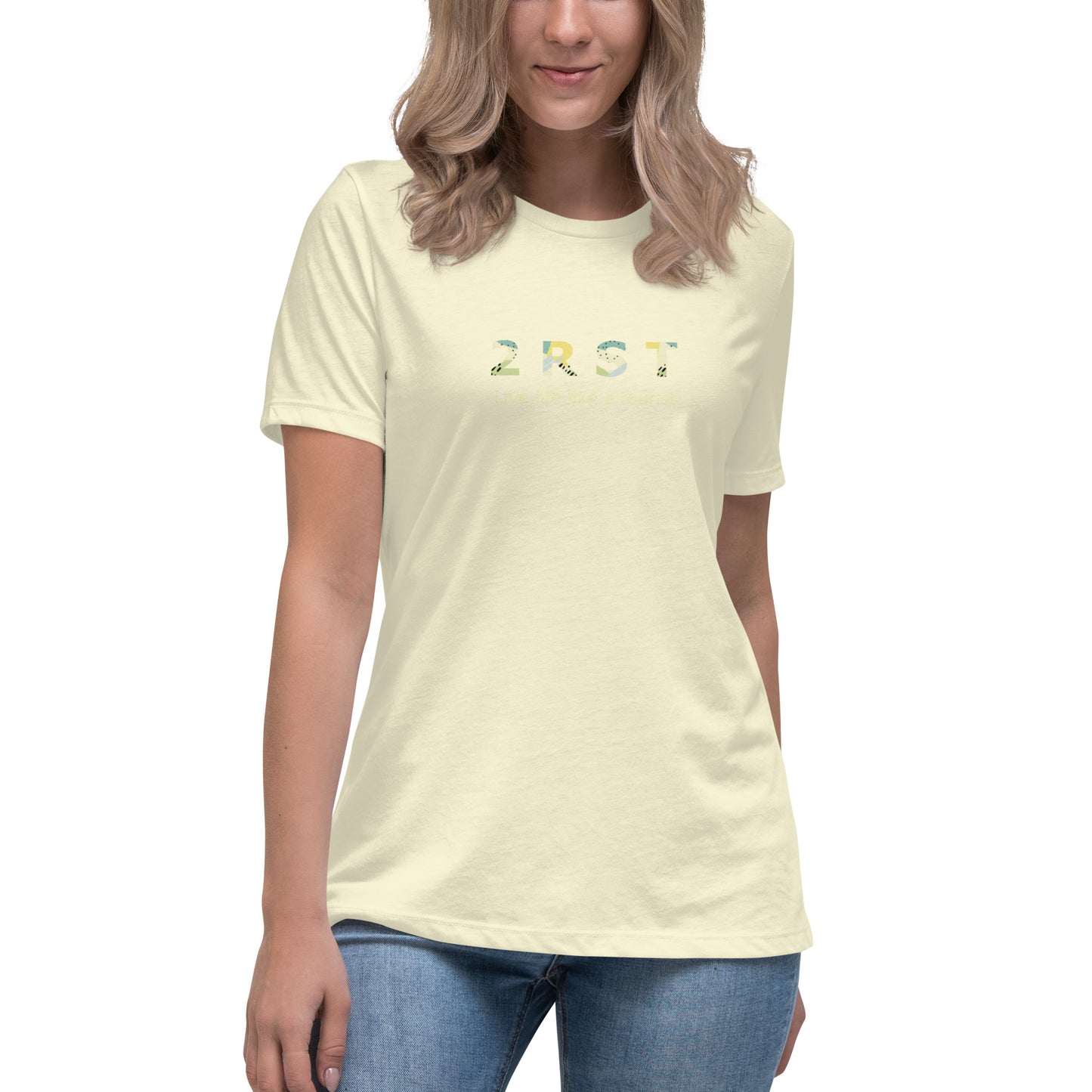 2RST Abstract Women's Relaxed Tee