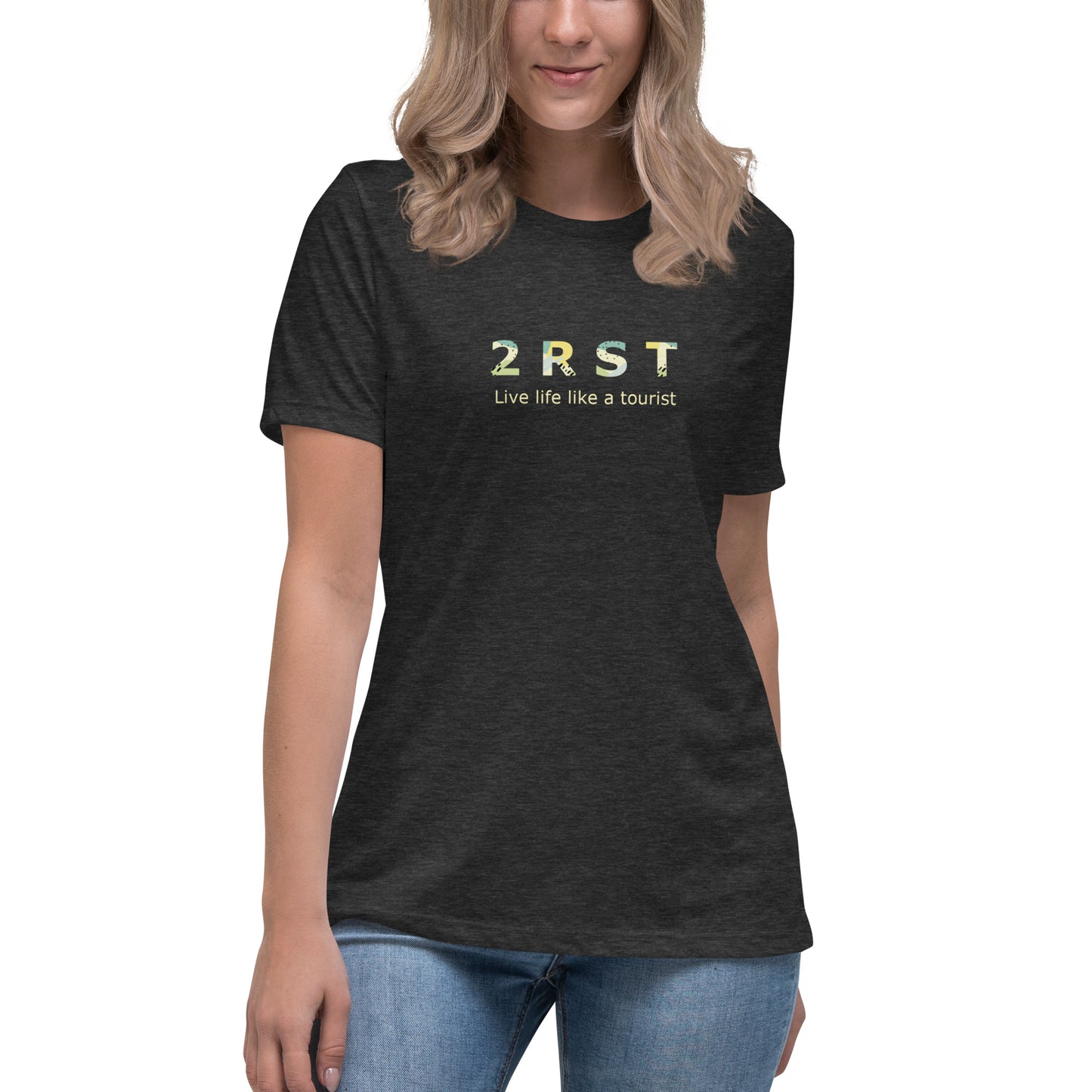 2RST Abstract Women's Relaxed Tee