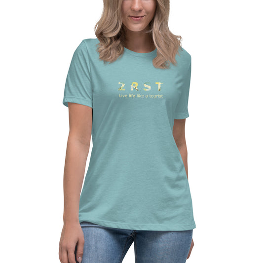 2RST Abstract Women's Relaxed Tee