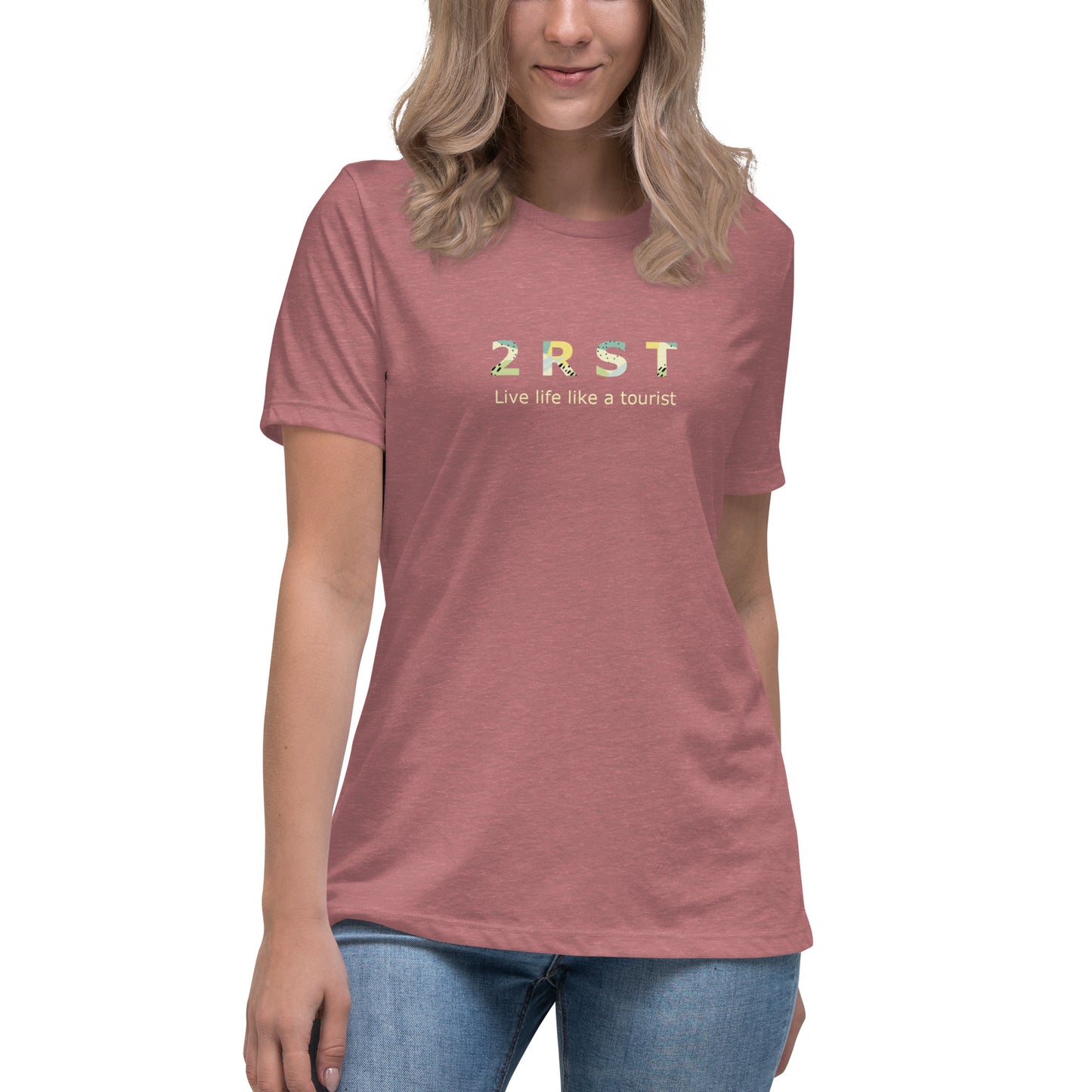 2RST Abstract Women's Relaxed Tee
