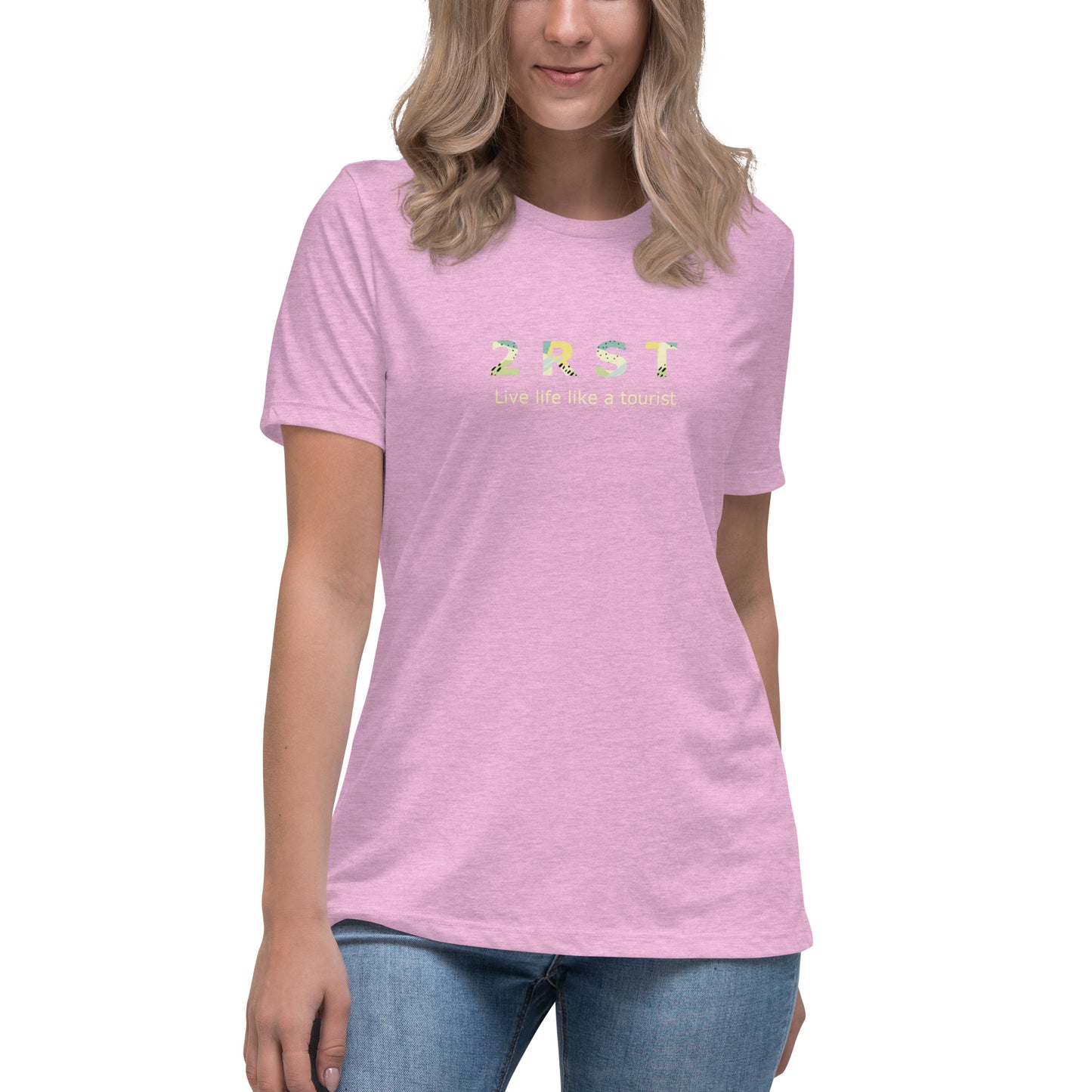 2RST Abstract Women's Relaxed Tee