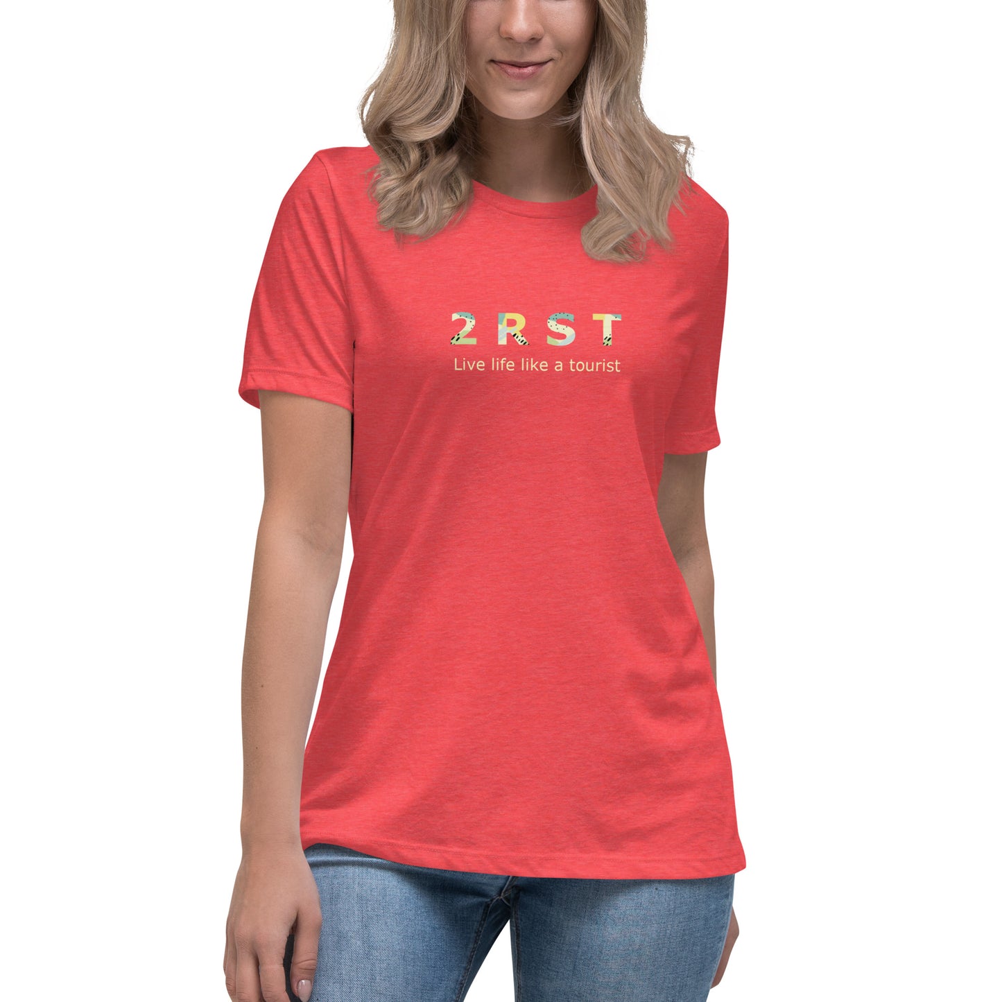 2RST Abstract Women's Relaxed Tee