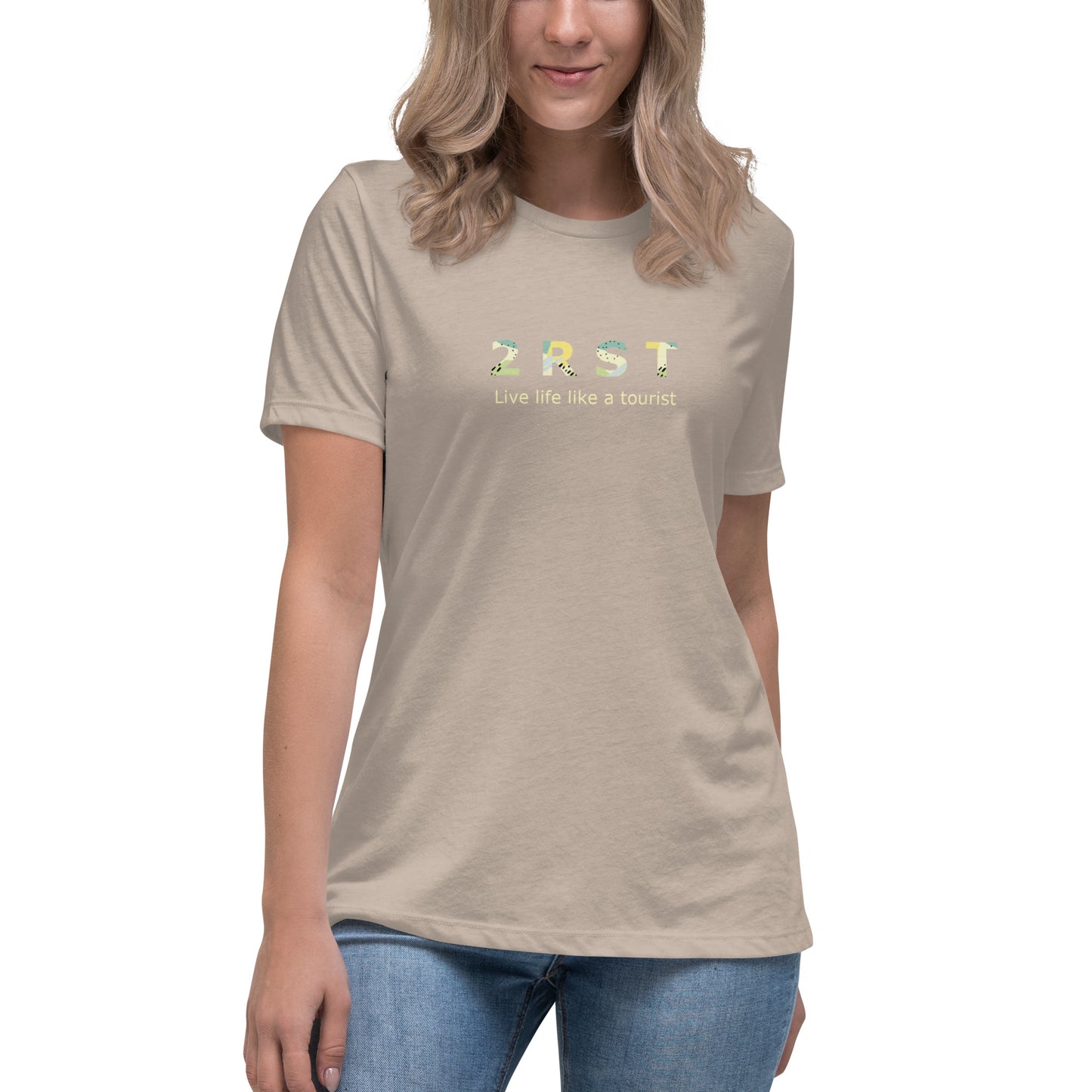2RST Abstract Women's Relaxed Tee