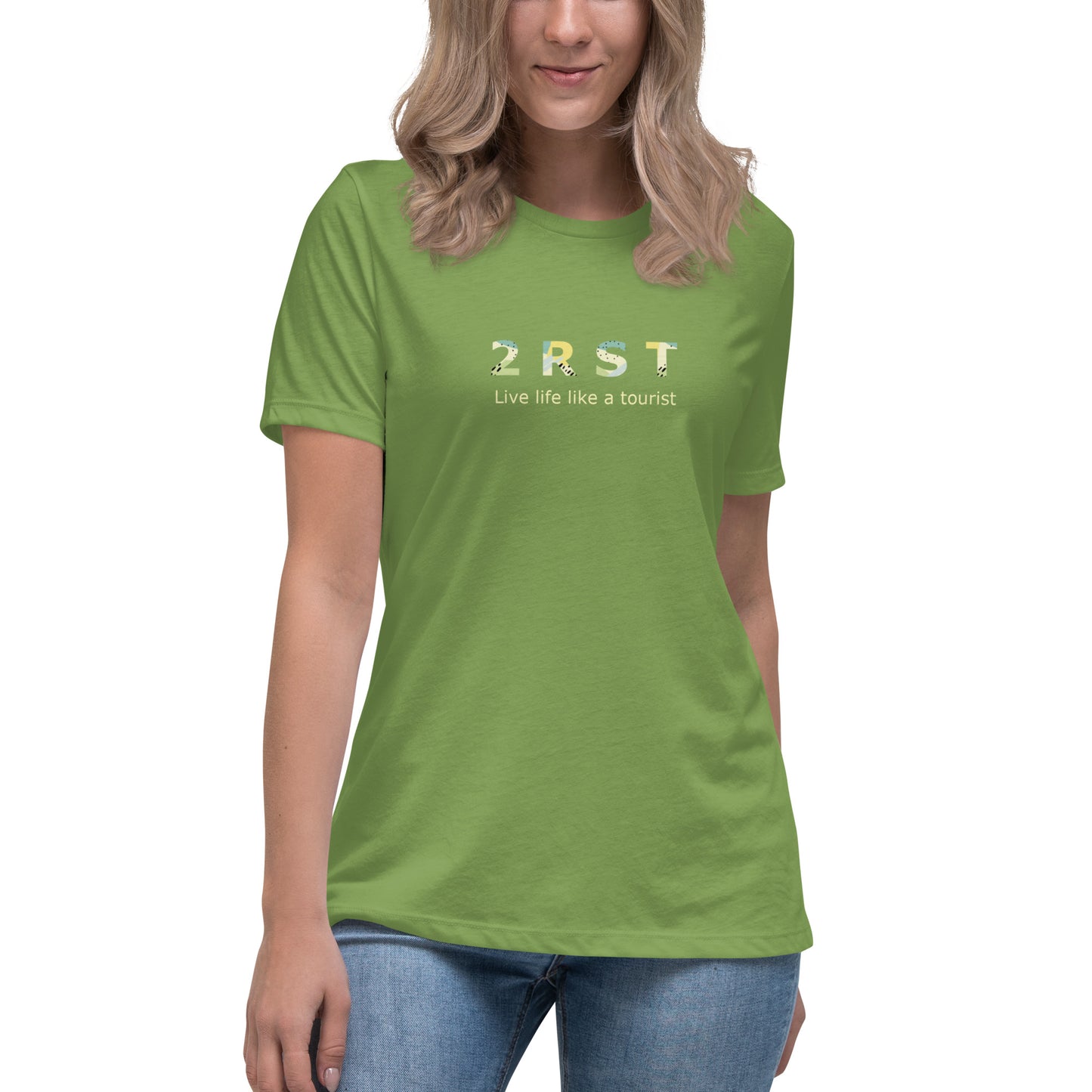 2RST Abstract Women's Relaxed Tee