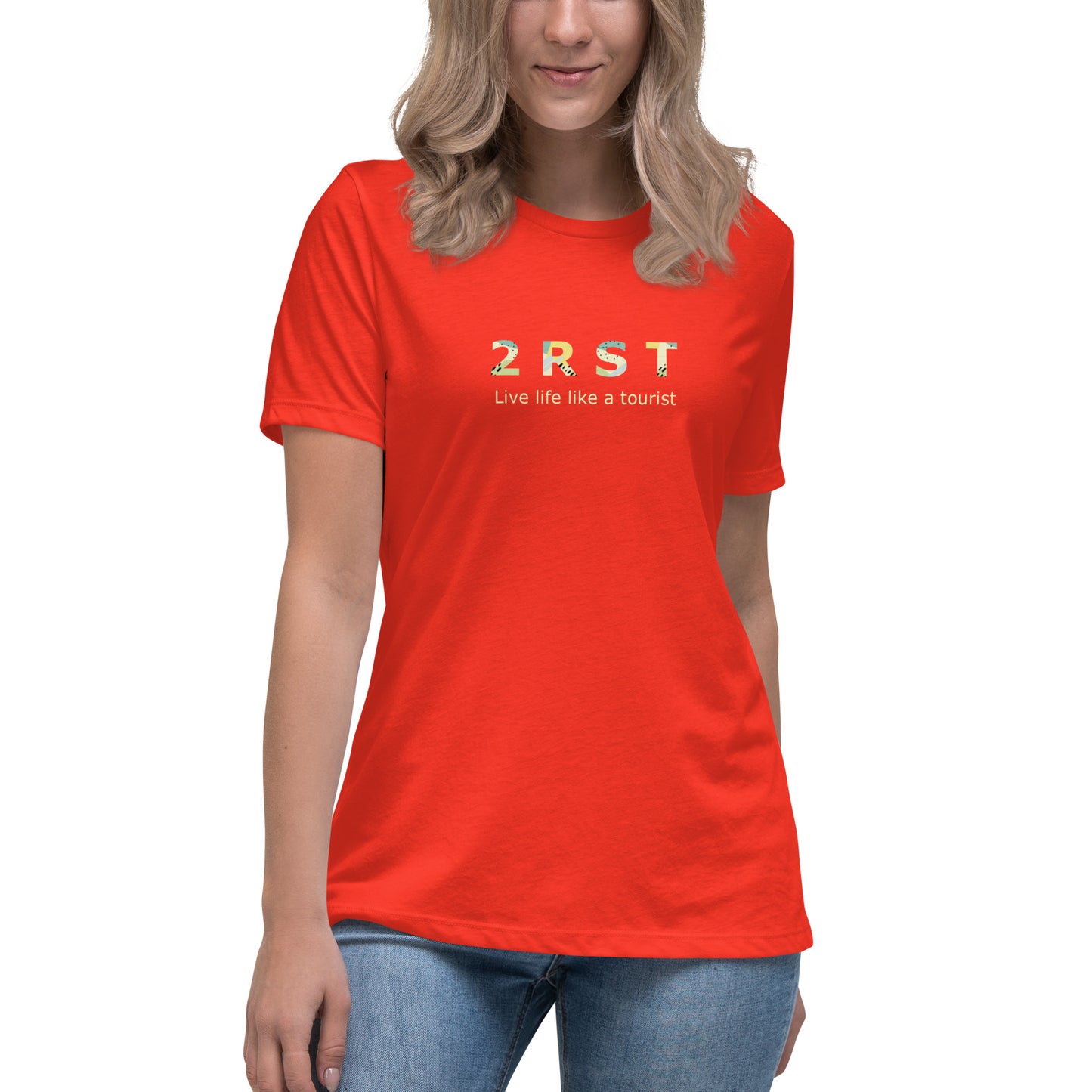 2RST Abstract Women's Relaxed Tee