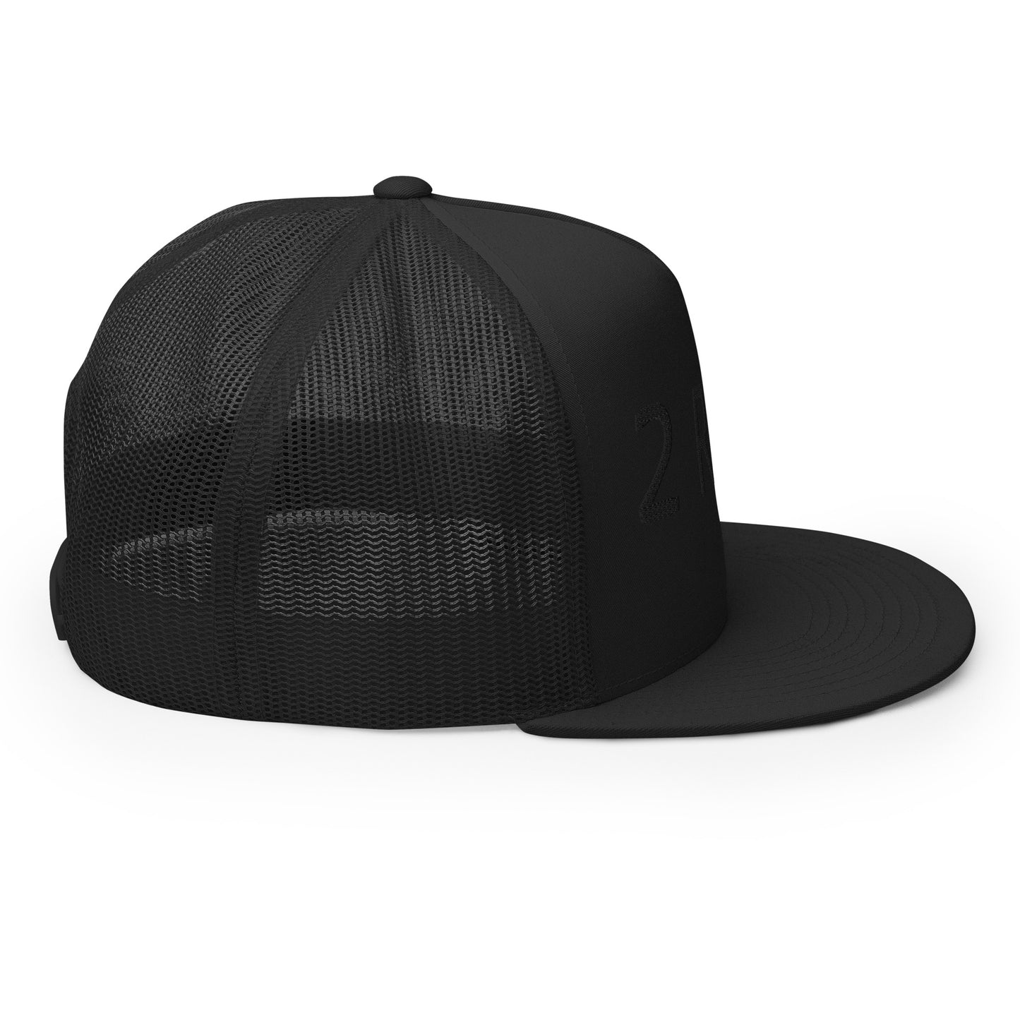 2RST Black on Black Trucker Cap