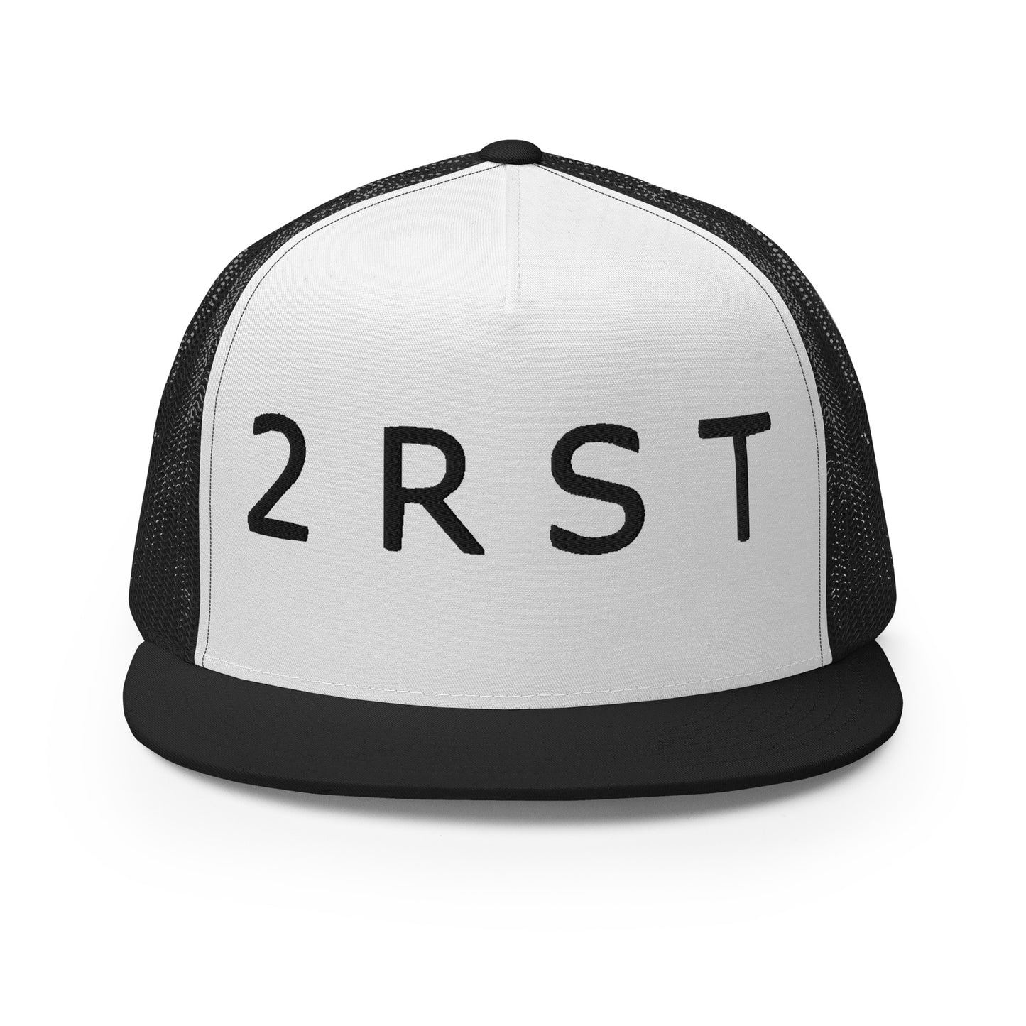 2RST Black on Black Trucker Cap