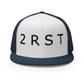 2RST Black on Black Trucker Cap