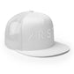 2RST White on White Trucker Cap