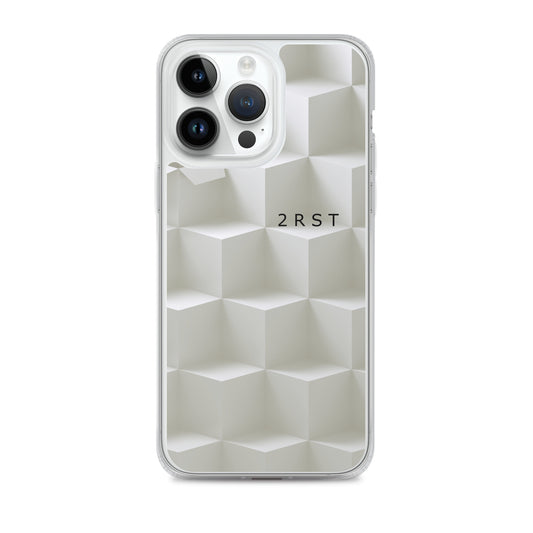 2RST White Geometric iPhone® Case