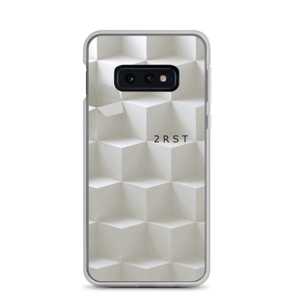 2RST White Geometric Samsung® Case