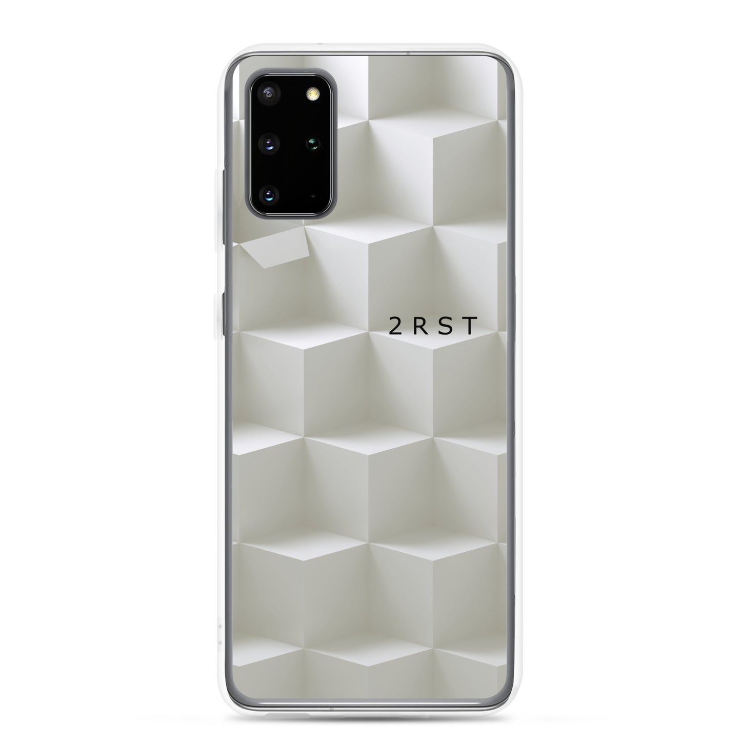 2RST White Geometric Samsung® Case