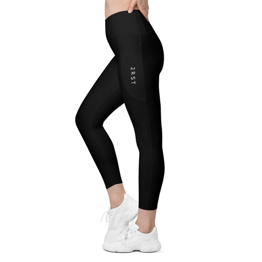 2RST Crossover leggings with pockets