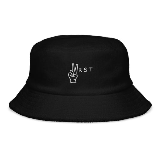 2RST Peace Terry cloth Bucket Hat