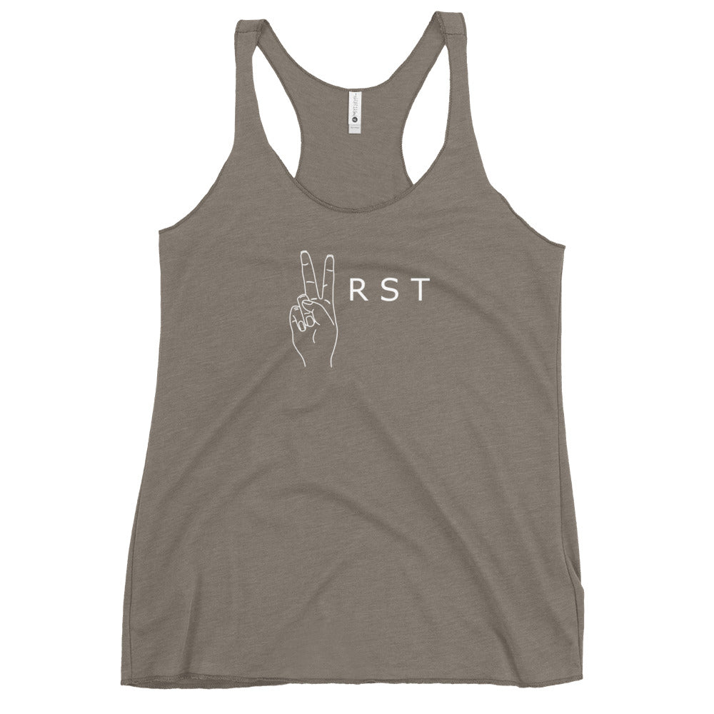 2RST Peace Racerback Tank