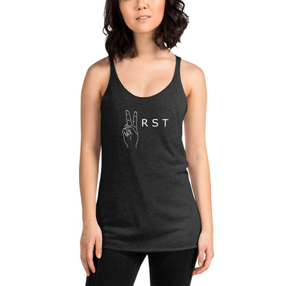 2RST Peace Racerback Tank