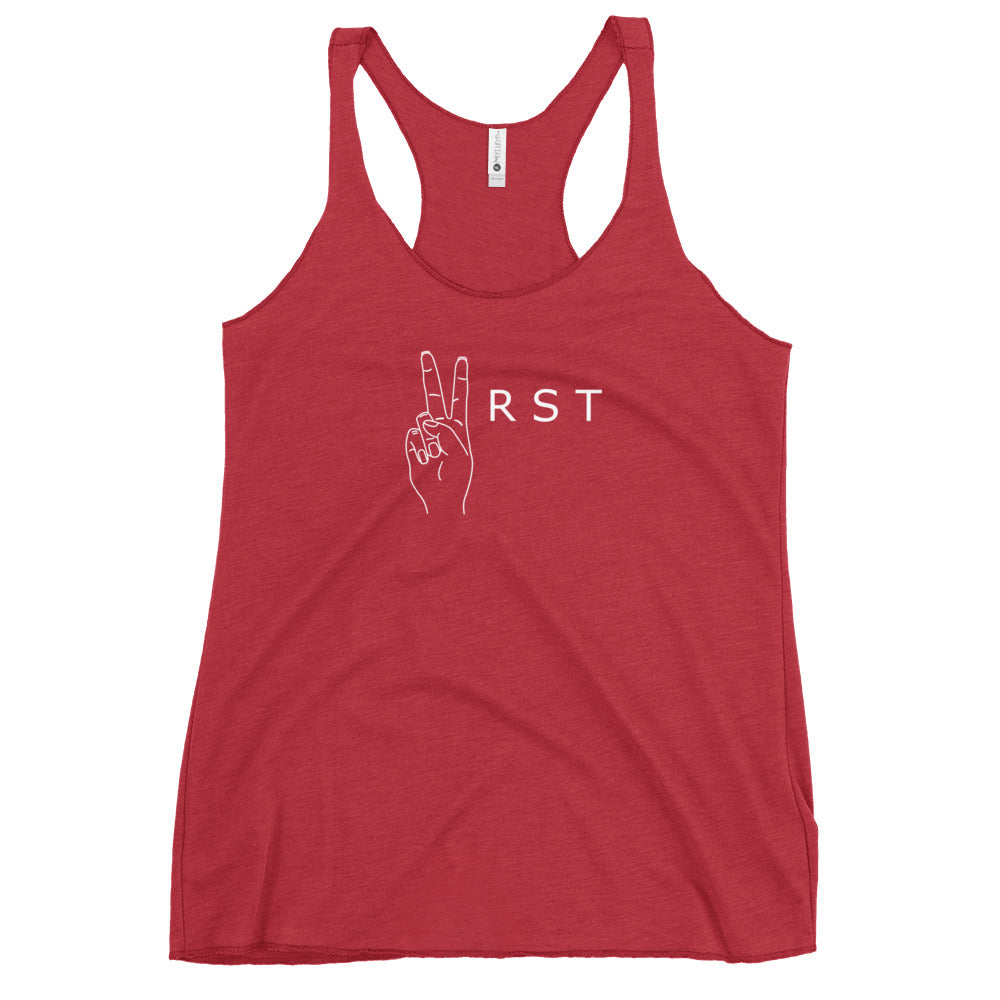 2RST Peace Racerback Tank