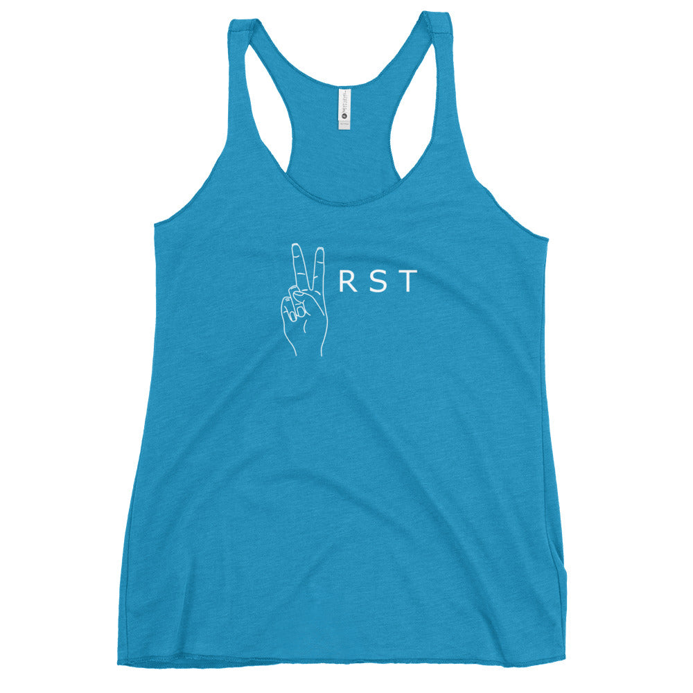 2RST Peace Racerback Tank